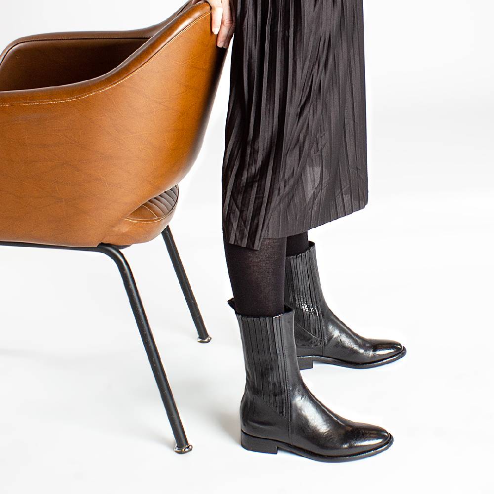 King Tartufoli ELASTIC BOOT BLK CAV Vendita Economica