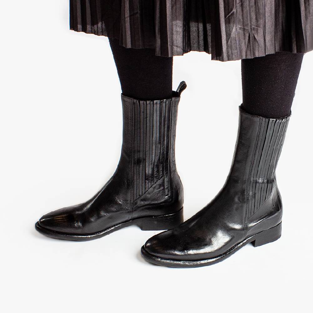 King Tartufoli ELASTIC BOOT BLK CAV Vendita Economica