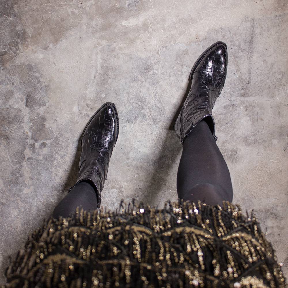 King Tartufoli COCCO ANKLE BOOT BLK Online