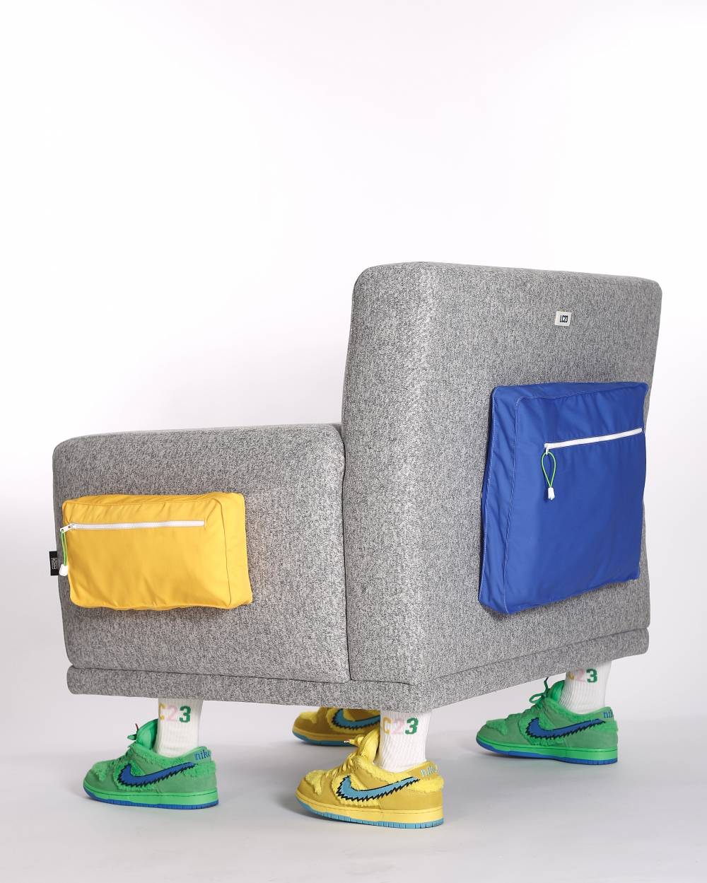Lc23 Wood Feet Polartec Armchair Fino Al -60%