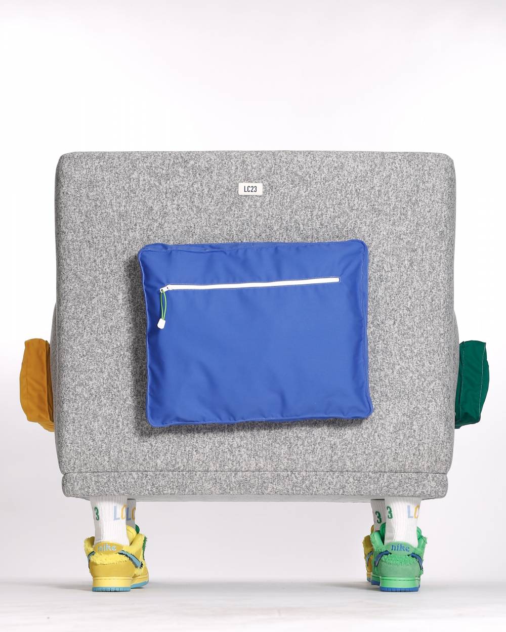 Lc23 Wood Feet Polartec Armchair Fino Al -60%