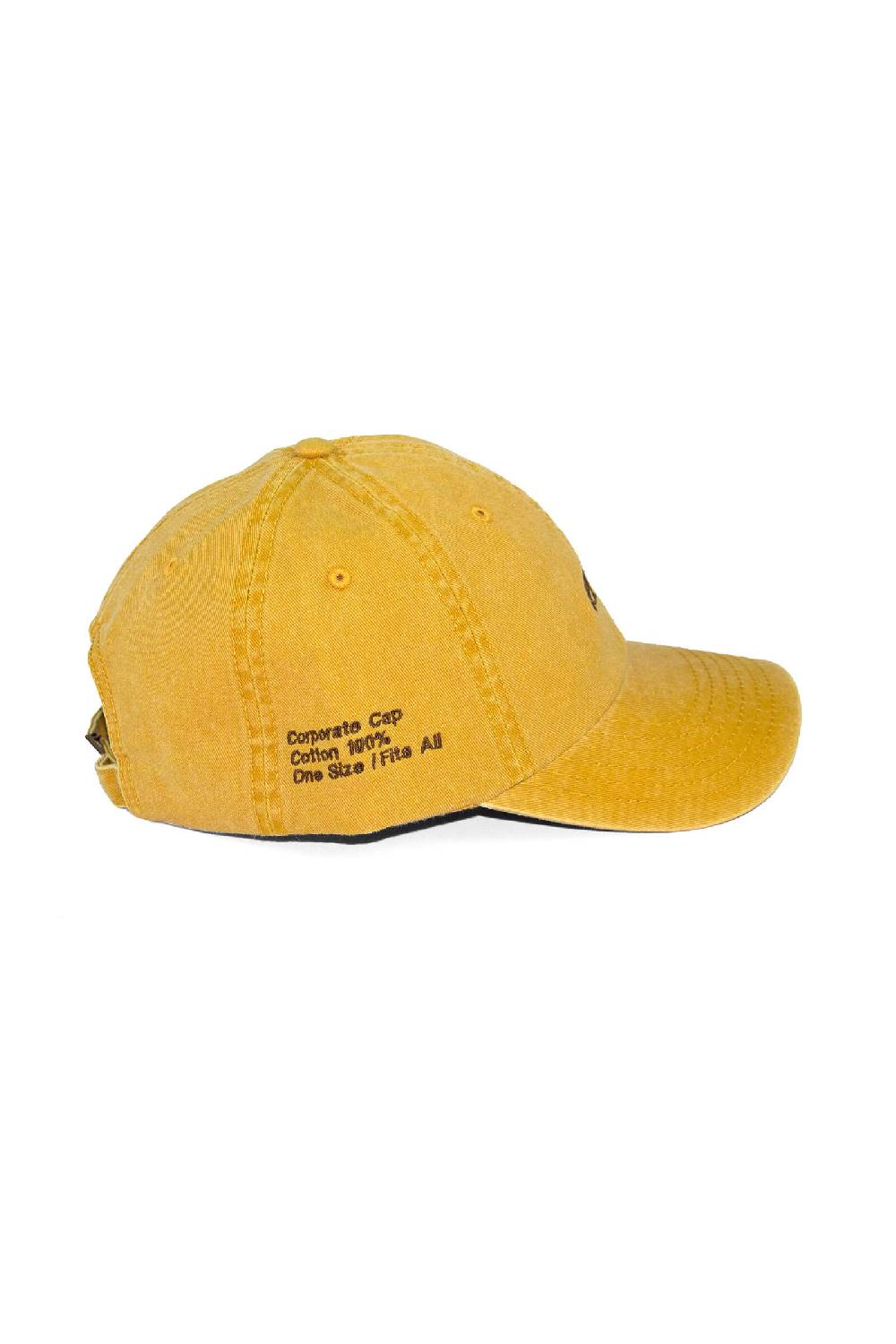 Lc23 Baseball Cap Washed Yellow Flash Sale