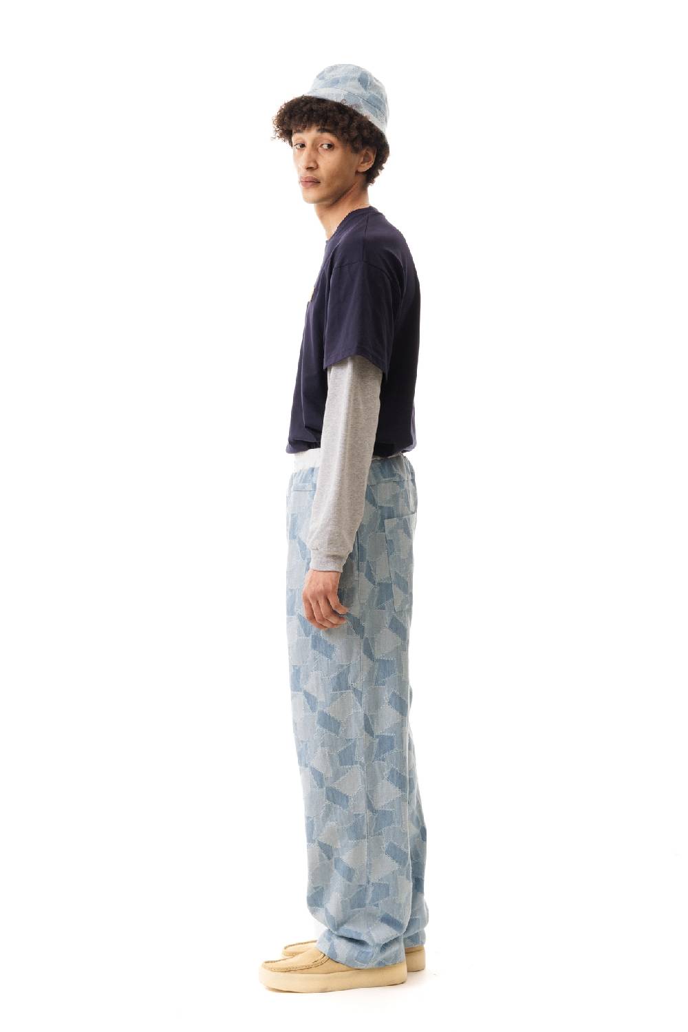 Lc23 Patchwork Denim Pants Italy