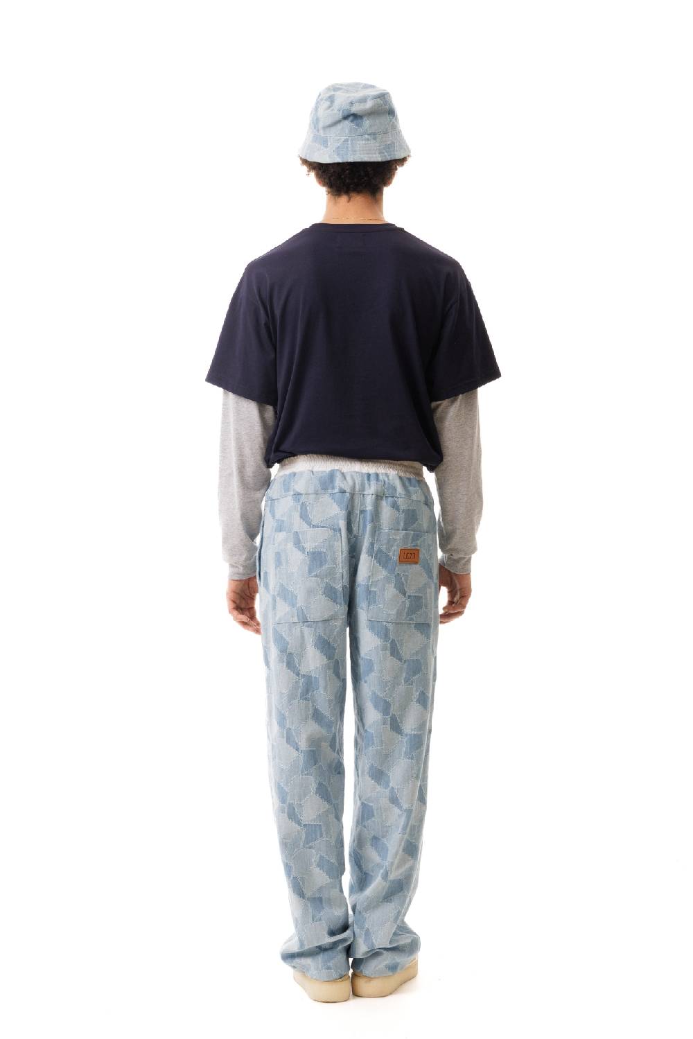 Lc23 Patchwork Denim Pants Italy