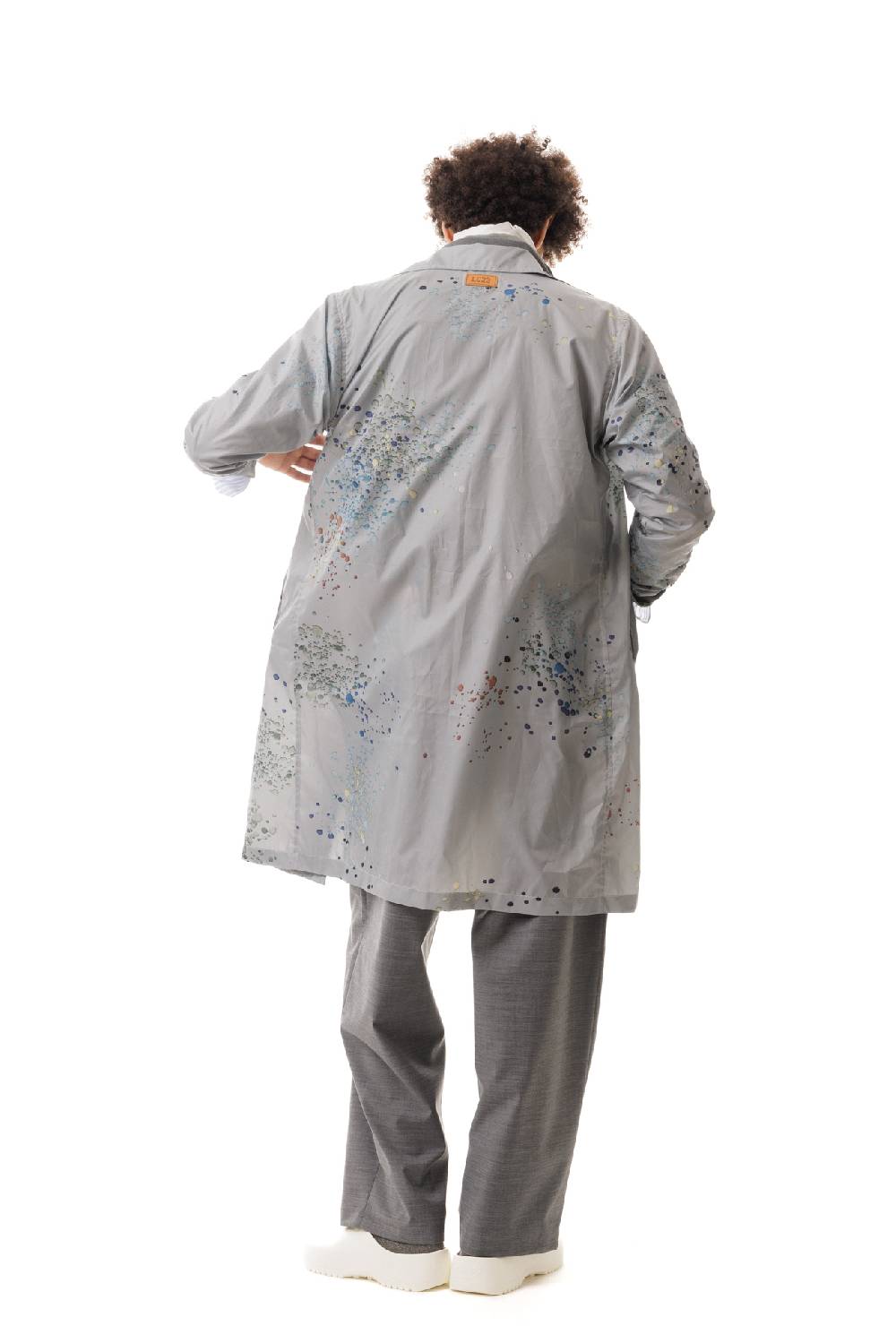 Lc23 Splash Printed Nylon Coat Promozione Limitata