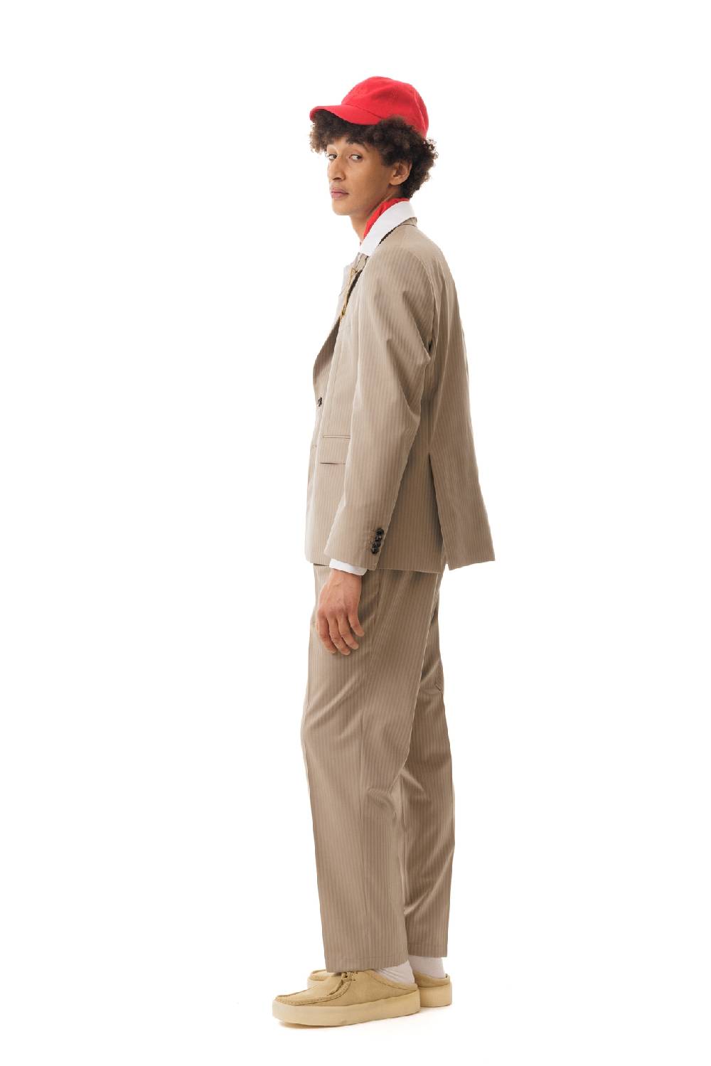 Lc23 Stripes Beige Blazer Convenienza