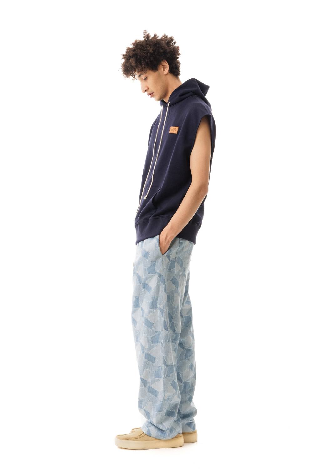 Lc23 Hoodie Vest Navy Grande vendita
