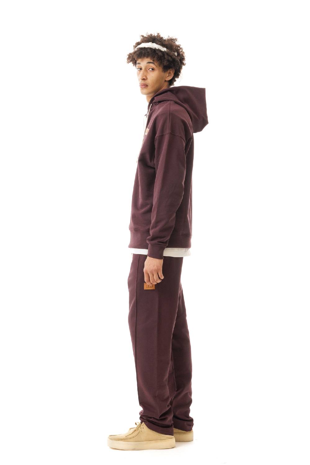 Lc23 Zip Hoodie Bordeaux Shopping online