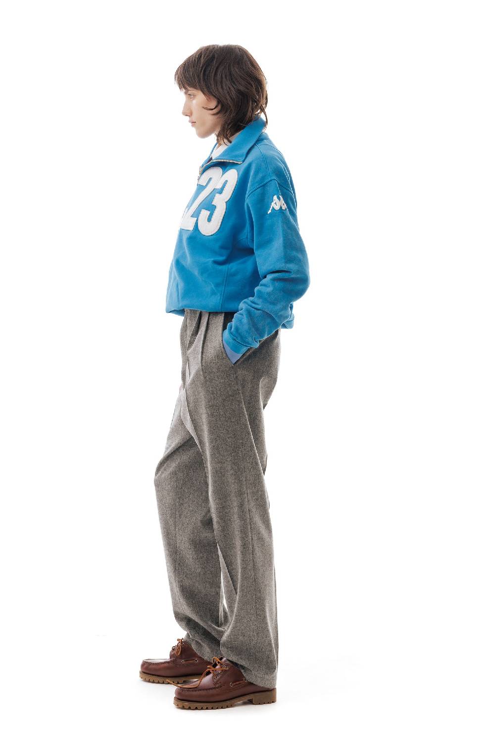 Lc23 LC23 x KAPPA EROI SWEATER BLUE Offerta migliore