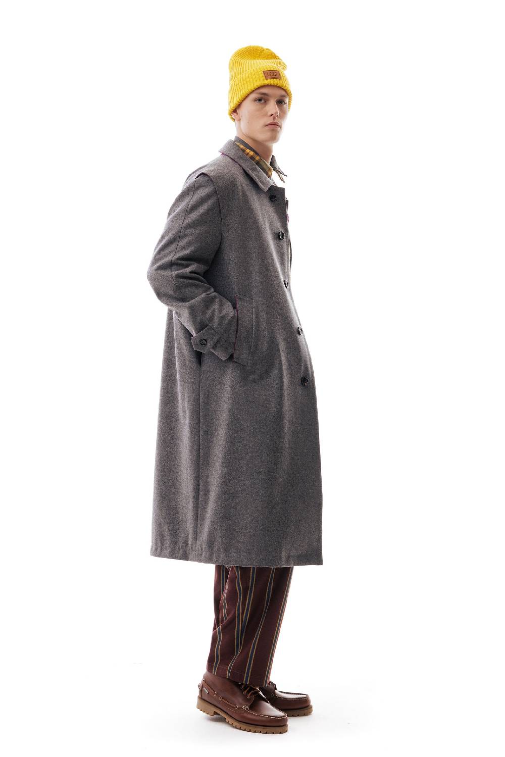 Lc23 WR Loden Coat Grey Online Outlet