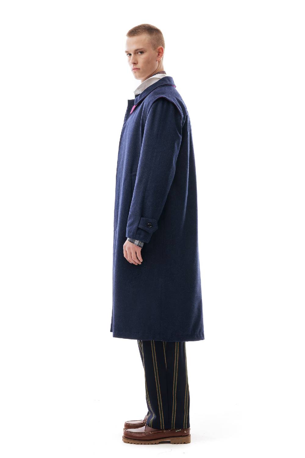 Lc23 WR Loden Coat Navy Lightning offer