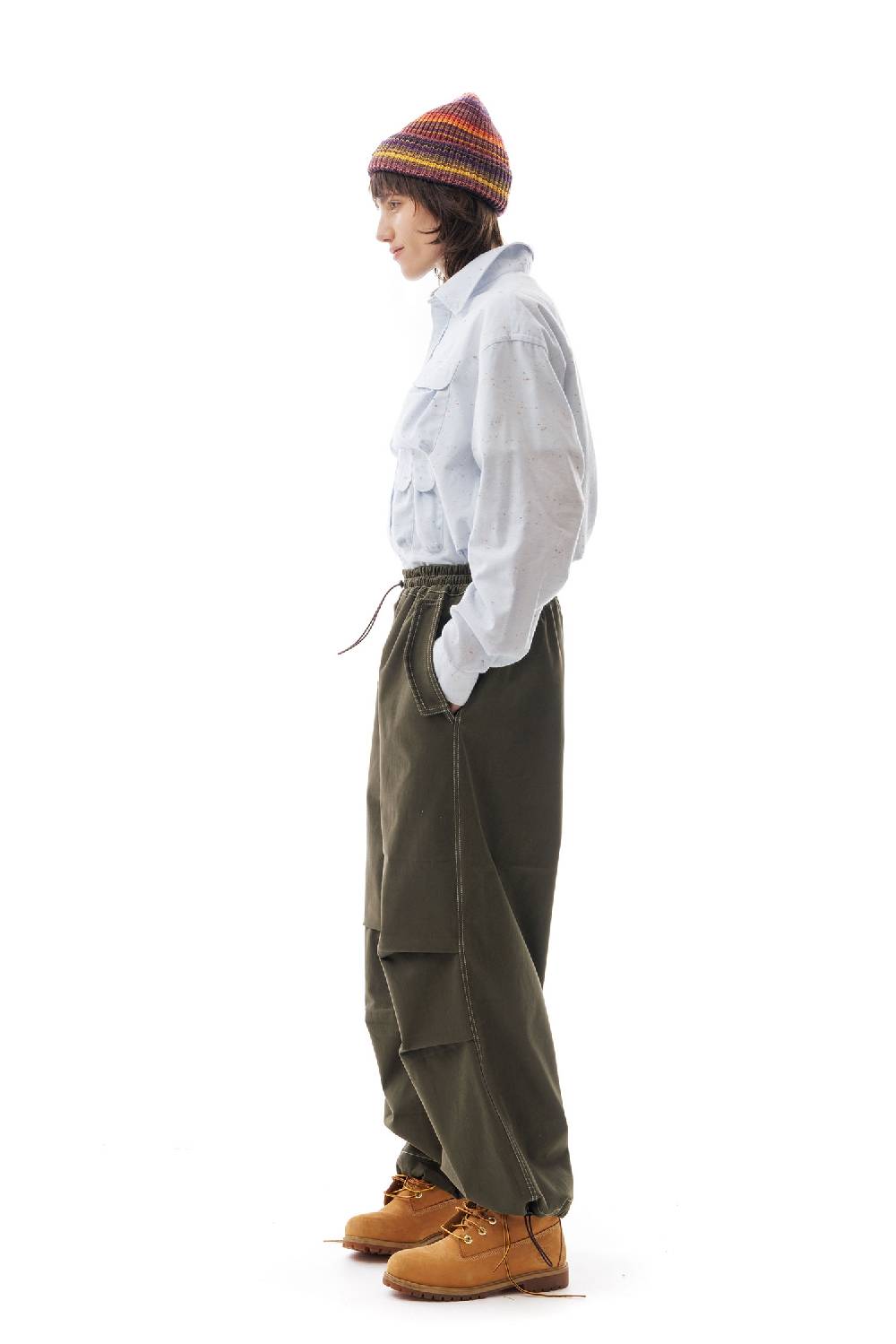 Lc23 Paracadute Pants Army Green Nuovi prodotti