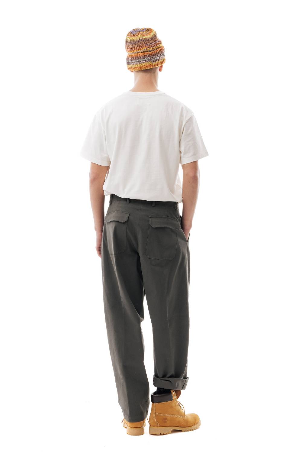 Lc23 Gabardina Double Pence Trousers Dark Grey Bestseller