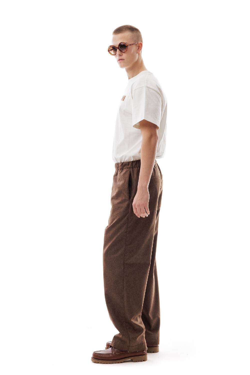 Lc23 WR Wool Pants Brown Offerte giornaliere