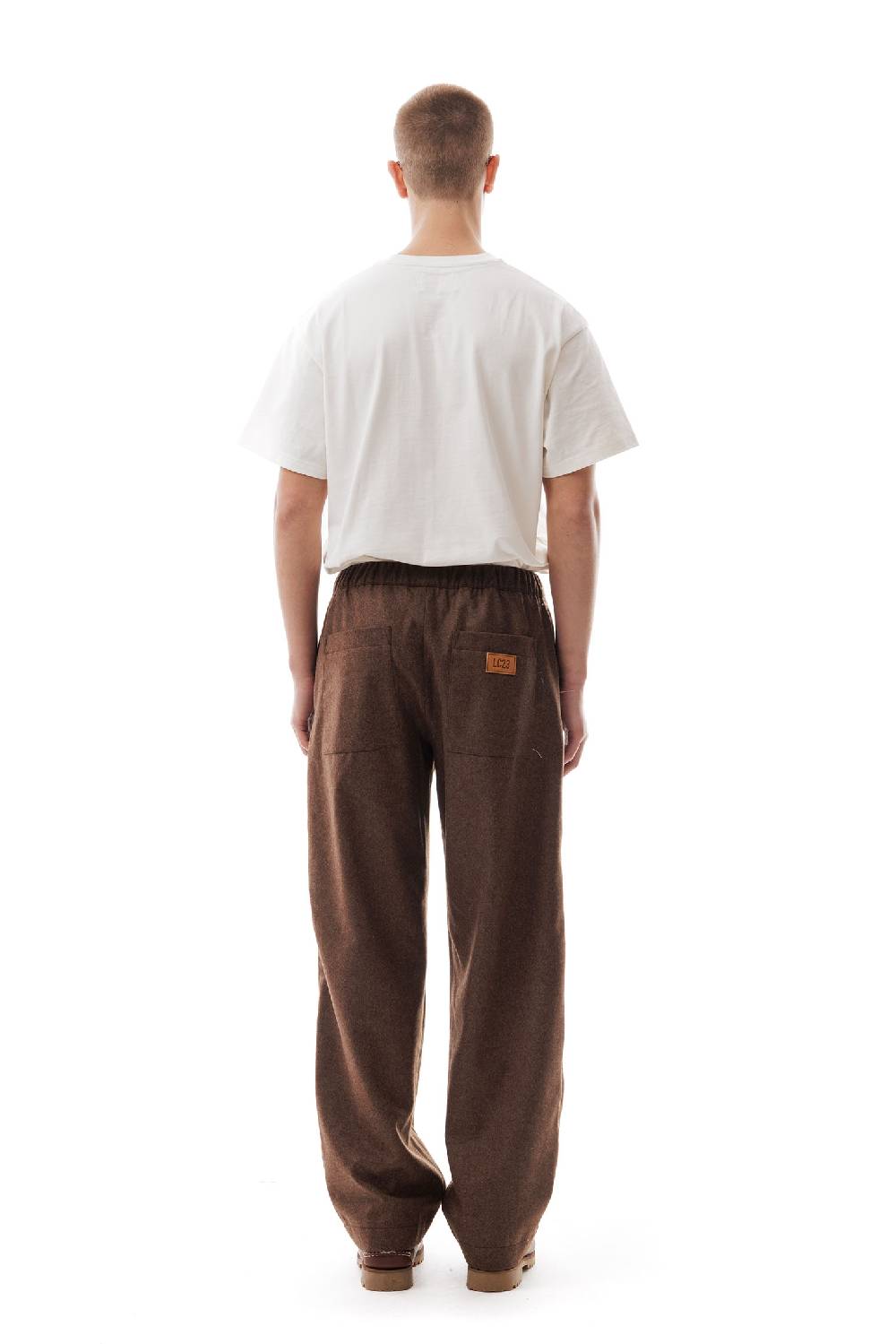 Lc23 WR Wool Pants Brown Offerte giornaliere