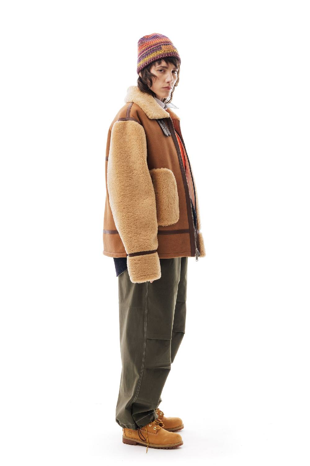 Lc23 Two-Side Shearling Jacket Ultimi due giorni
