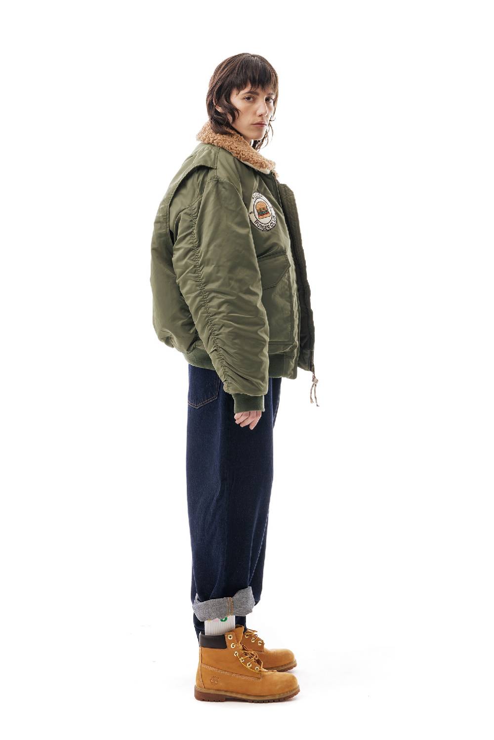 Lc23 Burger Club Bomber Jacket Fino al 65% di sconto