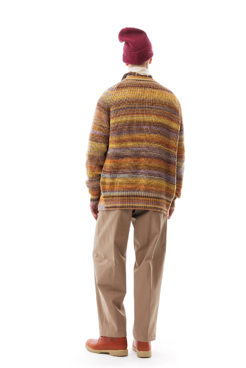 Lc23 Multicolor Cardigan Yellow/Orange Discount Store per i nuovi prodotti