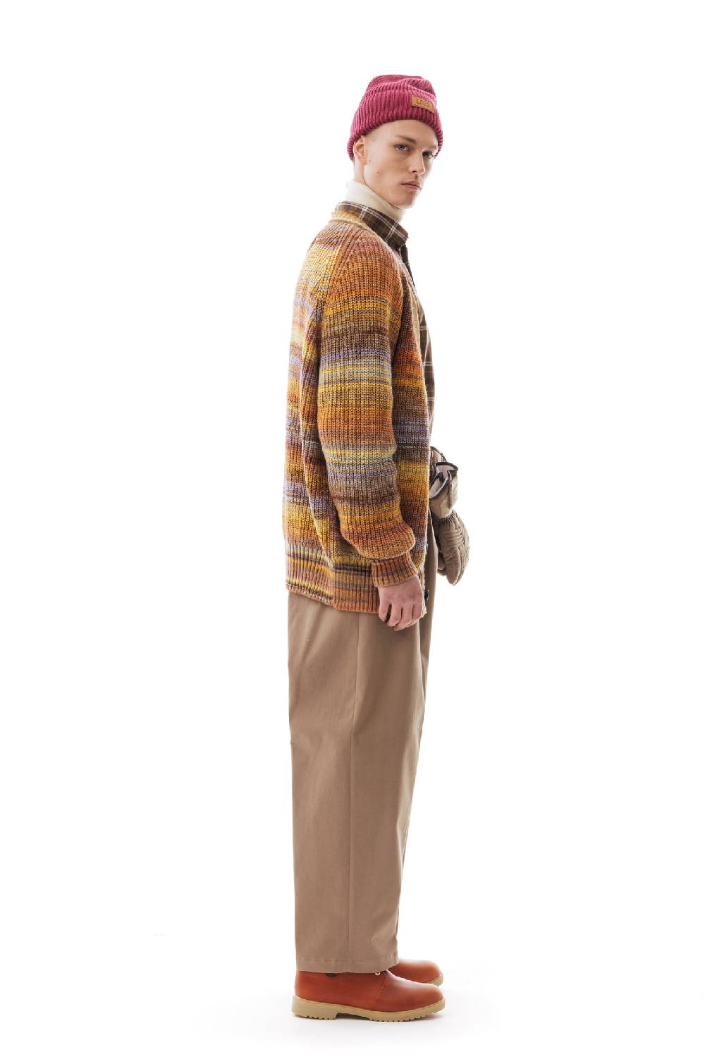 Lc23 Multicolor Cardigan Yellow/Orange Discount Store per i nuovi prodotti