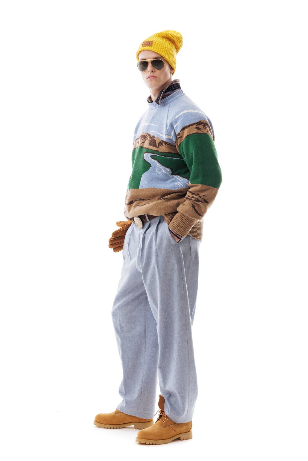 Lc23 Motocross Jaquard Sweater Trasporto libero internazionale