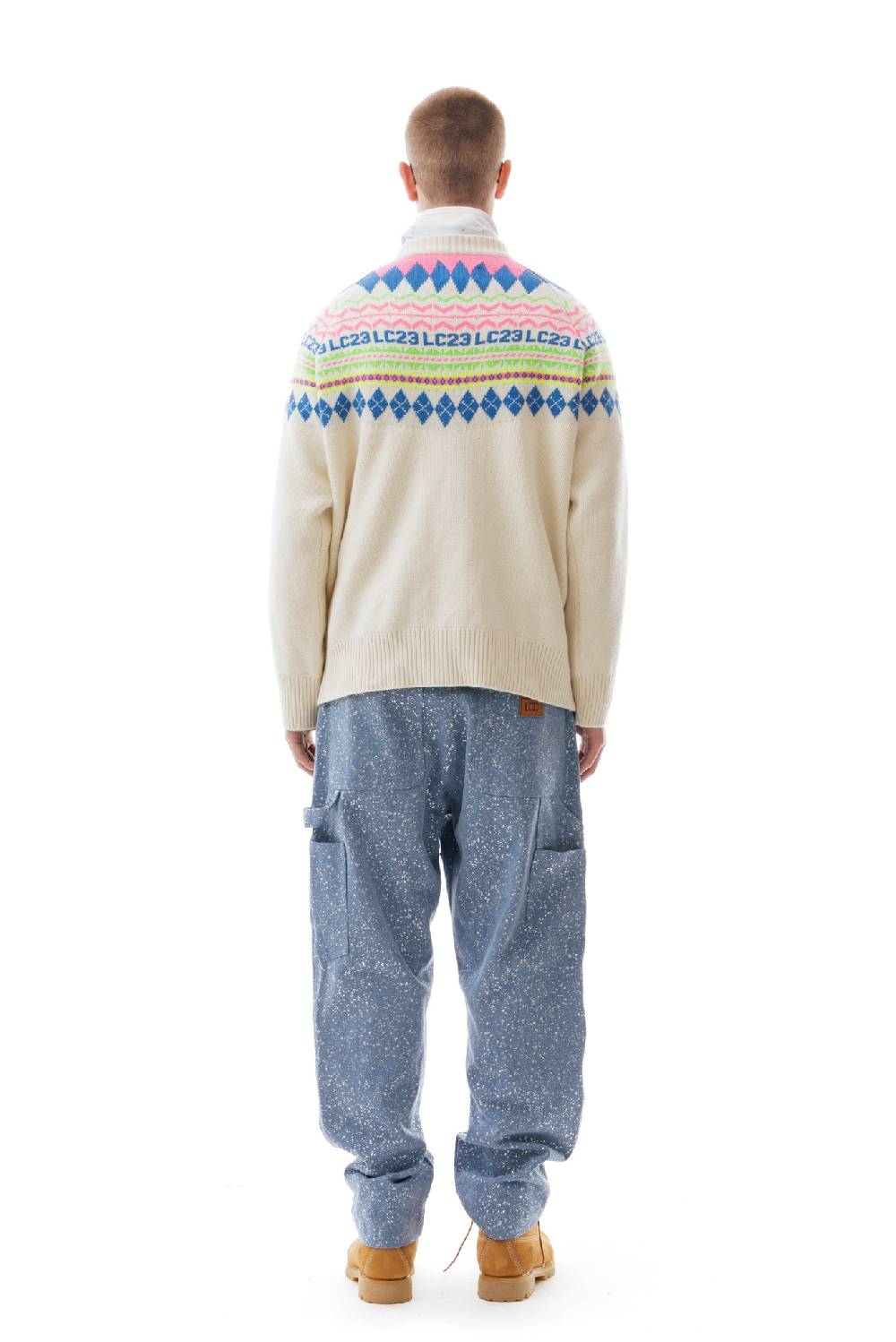 Lc23 LC23 Norvegian Sweater Cream Officina