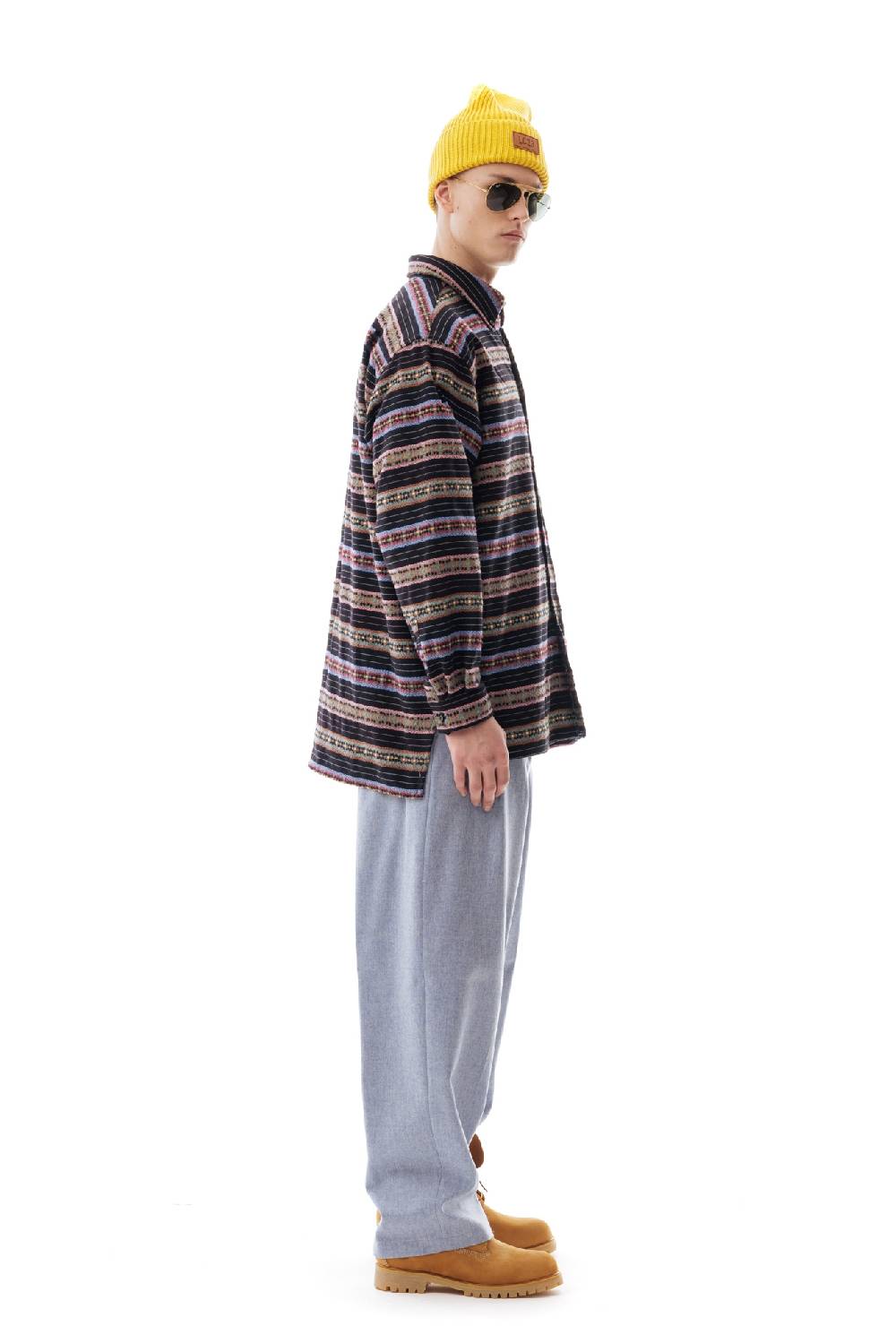 Lc23 Stripes Jaquard Overshirt 50% di sconto per tempo limitato