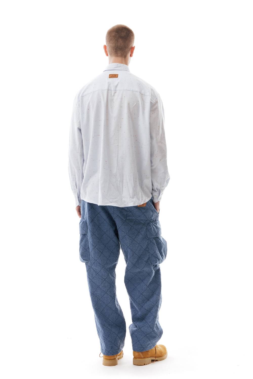 Lc23 Flannel Multipocket Shirt Blue Sconti questo mese