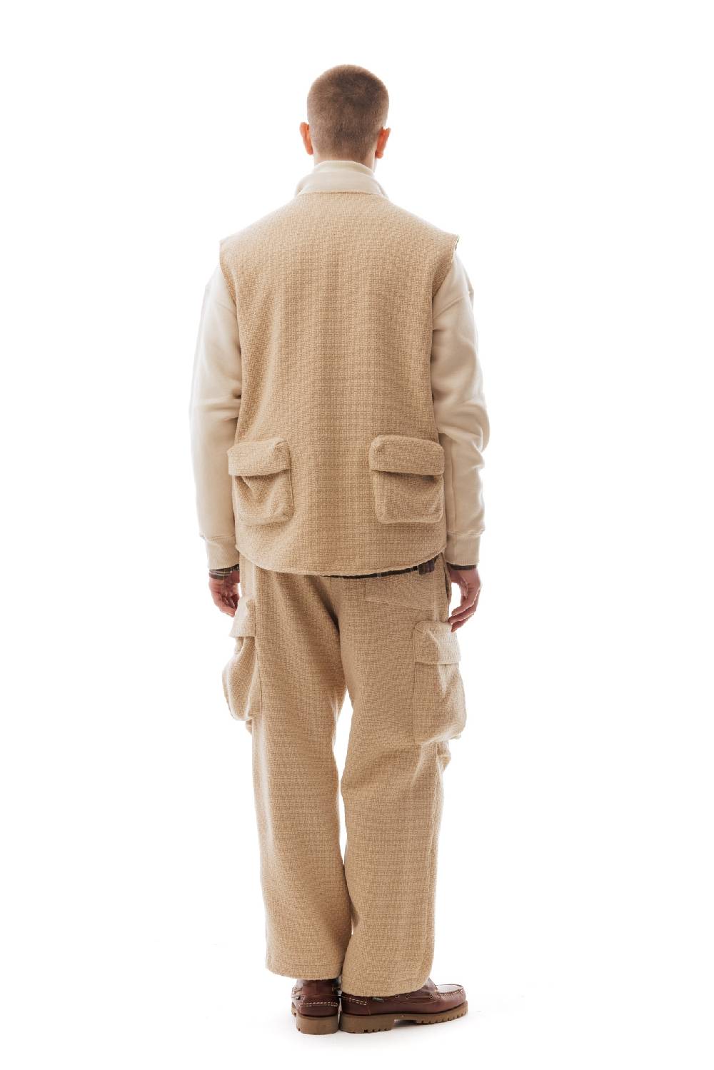 Lc23 Wool Multipocket Vest Qualità Garantita