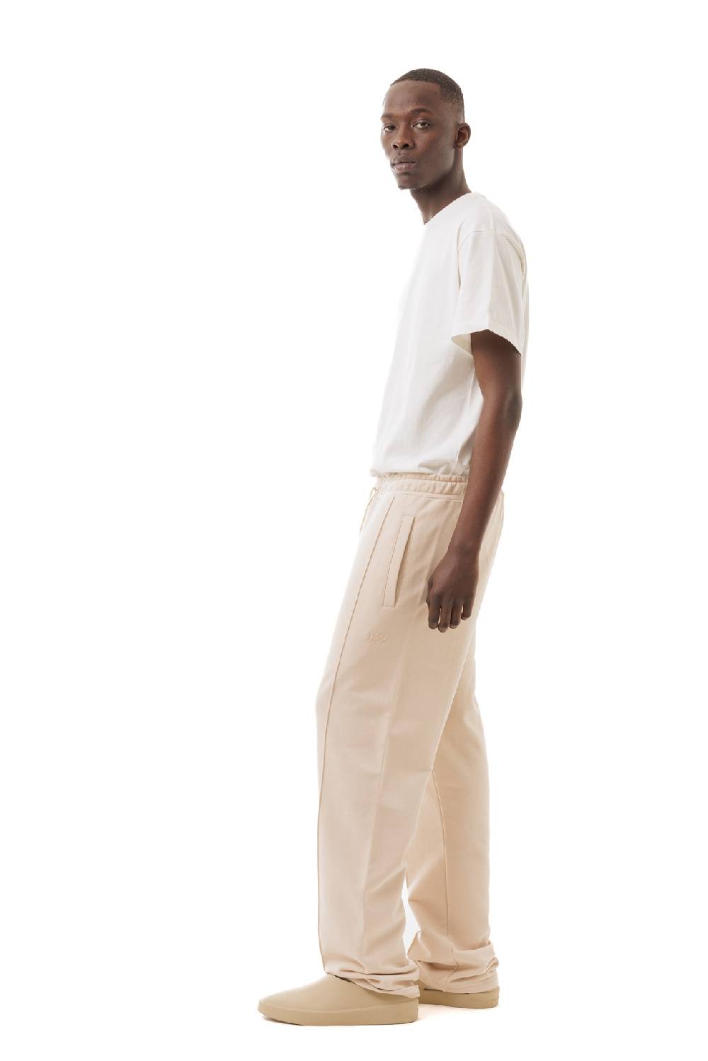 Lc23 Basic Fleece Trousers Beige Fino Al -60%