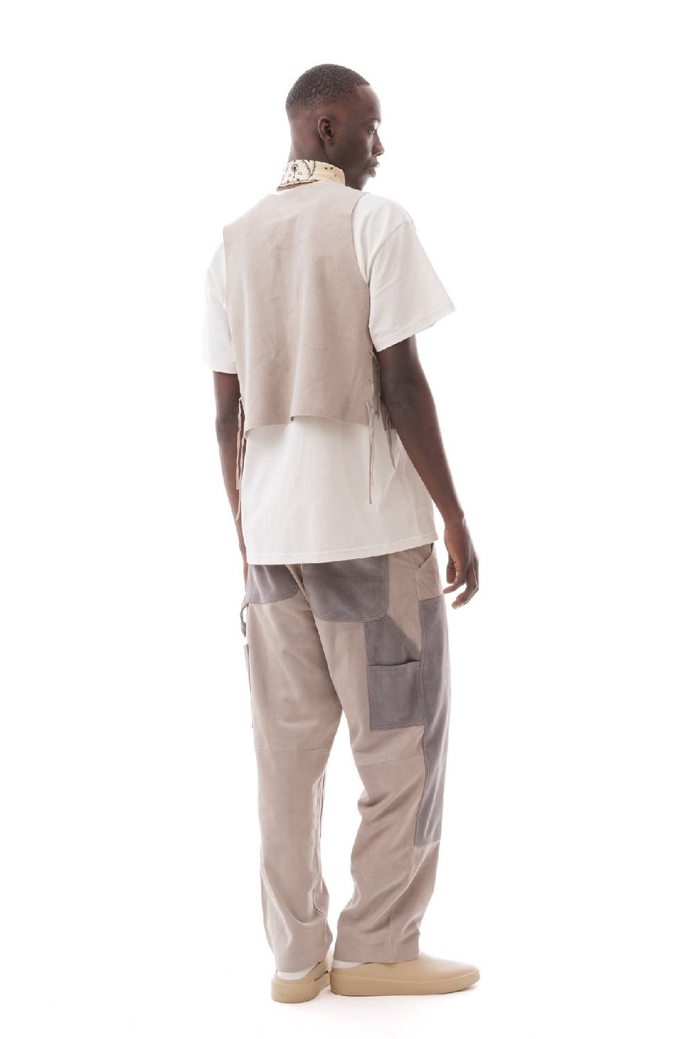 Lc23 Multipatch Suede Vest Grey Offerta