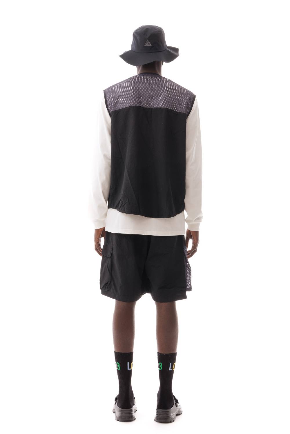 Lc23 Nylon Multipocket Vest Black Online