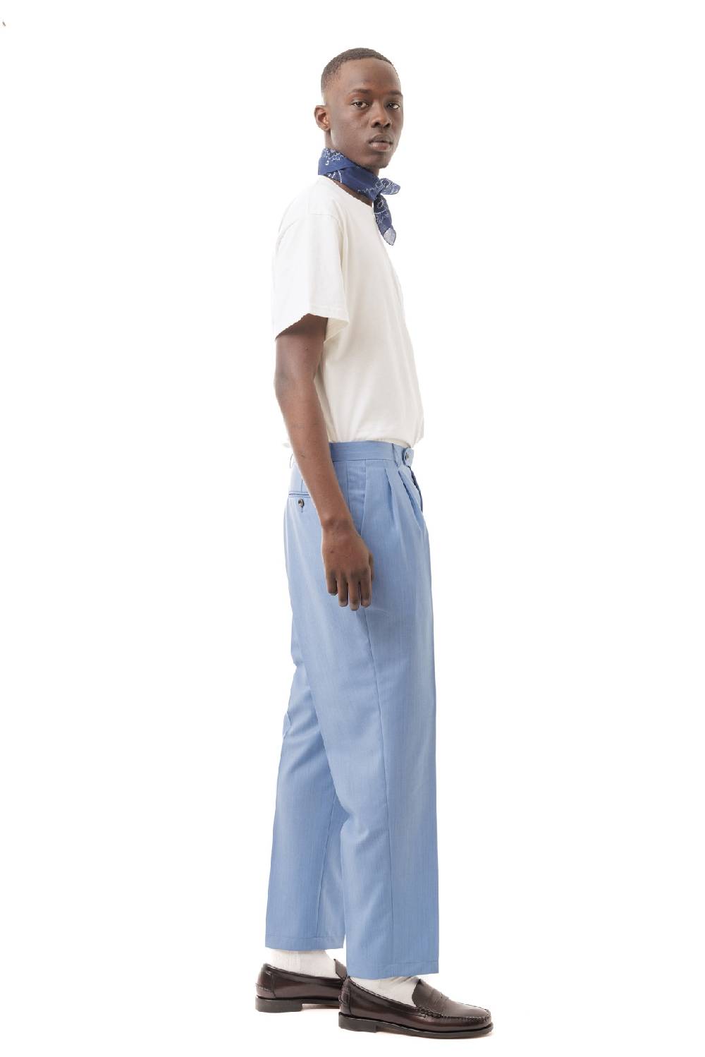 Lc23 Blue Trousers Vendita Calda