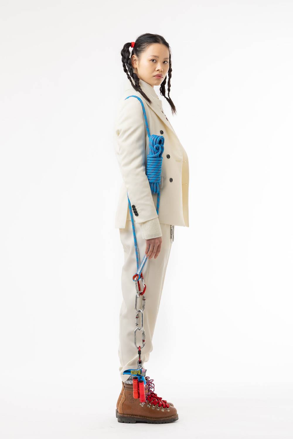 Lc23 Marzotto Wool Cream Blazer Black Friday