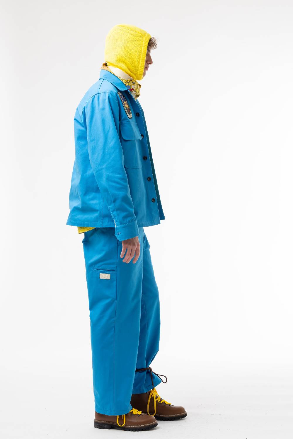 Lc23 Patch Canvas Overshirt Turquoise Offerta natalizia