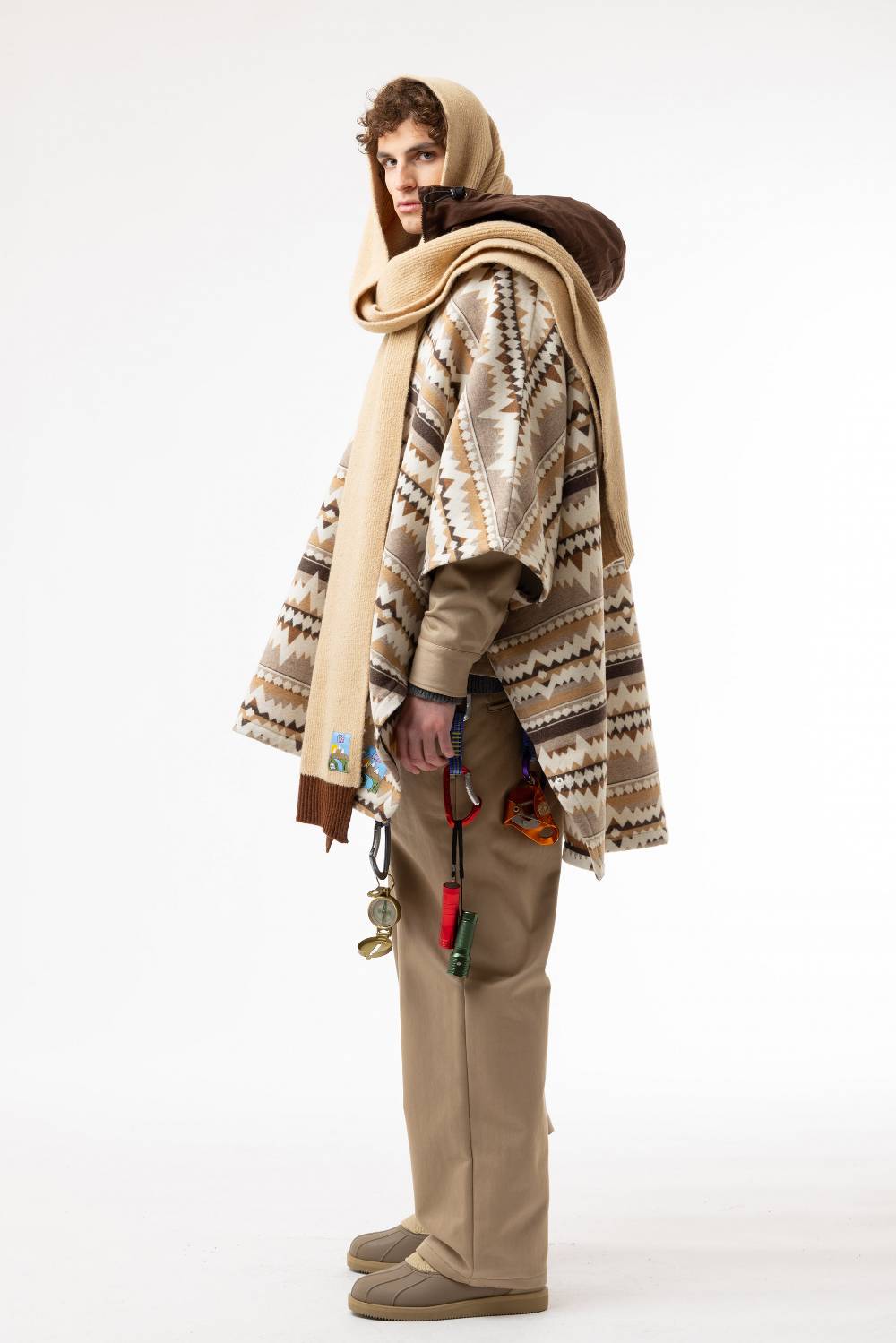 Lc23 Cape Coat Beige Offerta per la Festa della Mamma