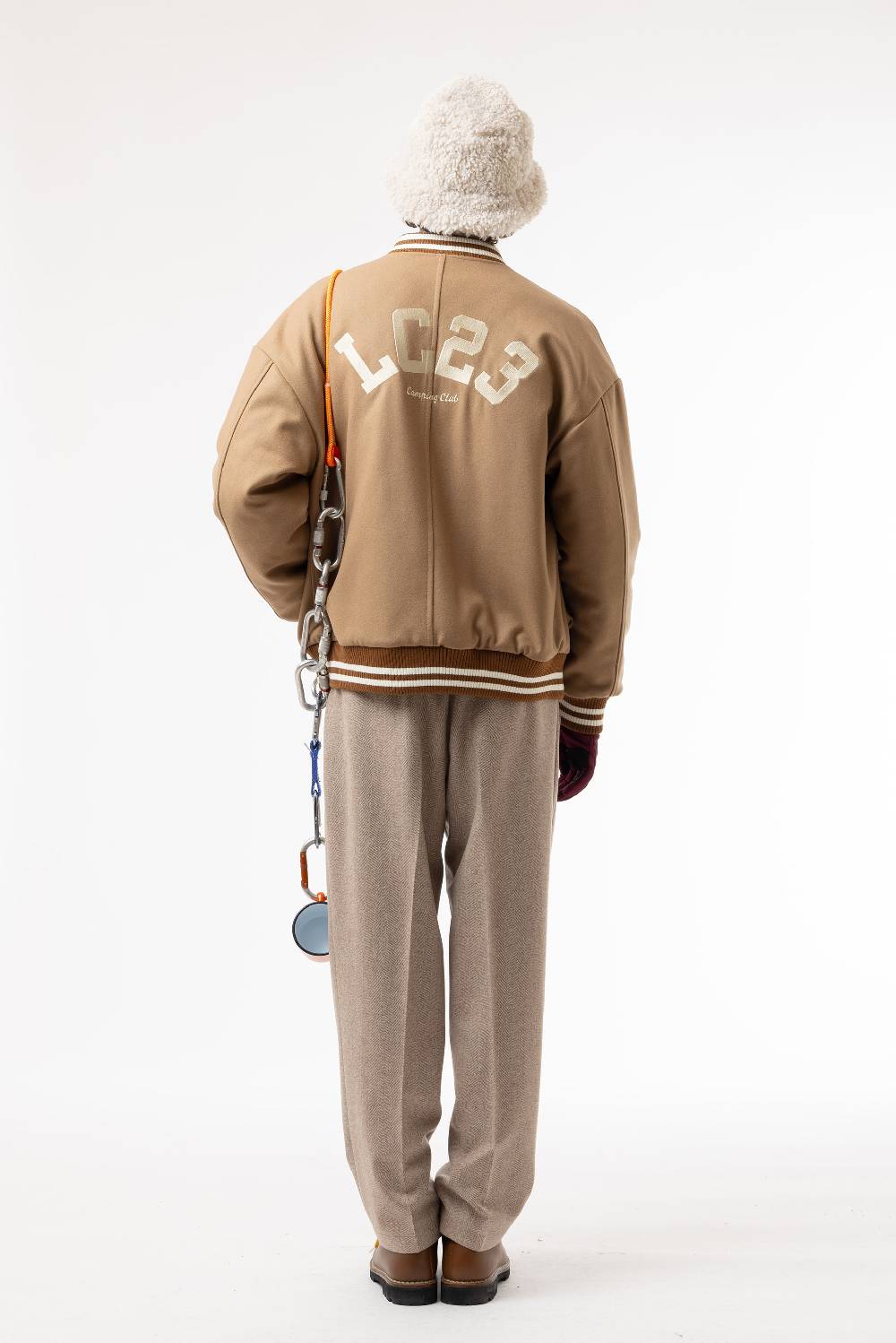 Lc23 Multipocket Varsity jacket Camel Offerta San Valentino
