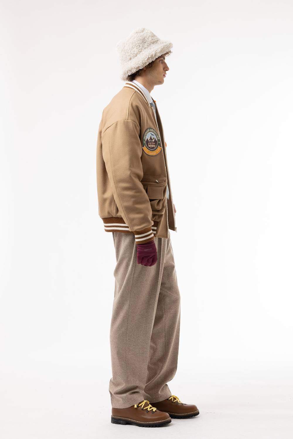 Lc23 Multipocket Varsity jacket Camel Offerta San Valentino