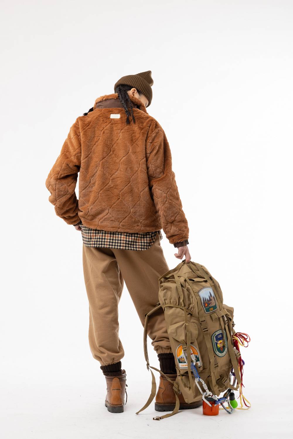 Lc23 Fur Sherpa Jacket Vendita calda