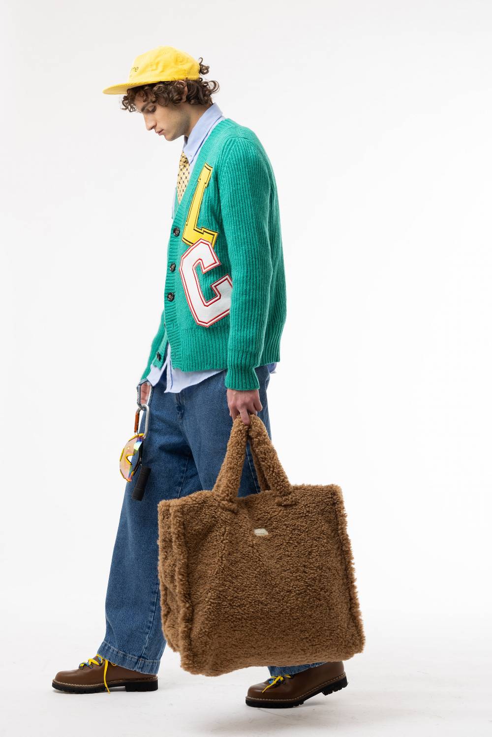 Lc23 Patch Cardigan Green Offerta temporanea
