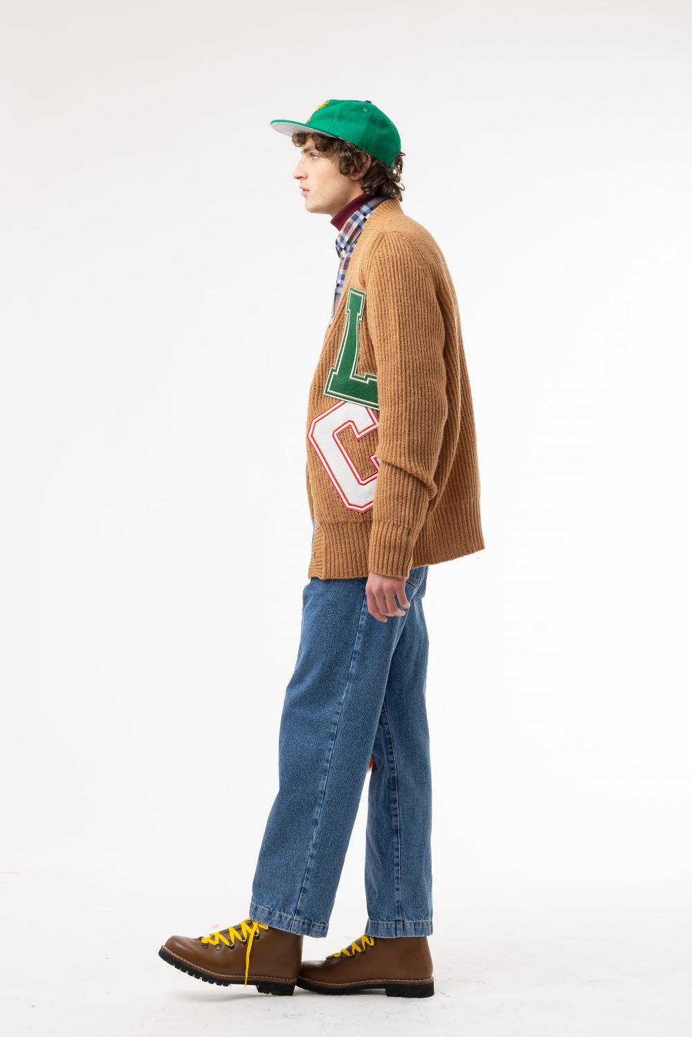 Lc23 Patch Cardigan Camel Offerte esclusive