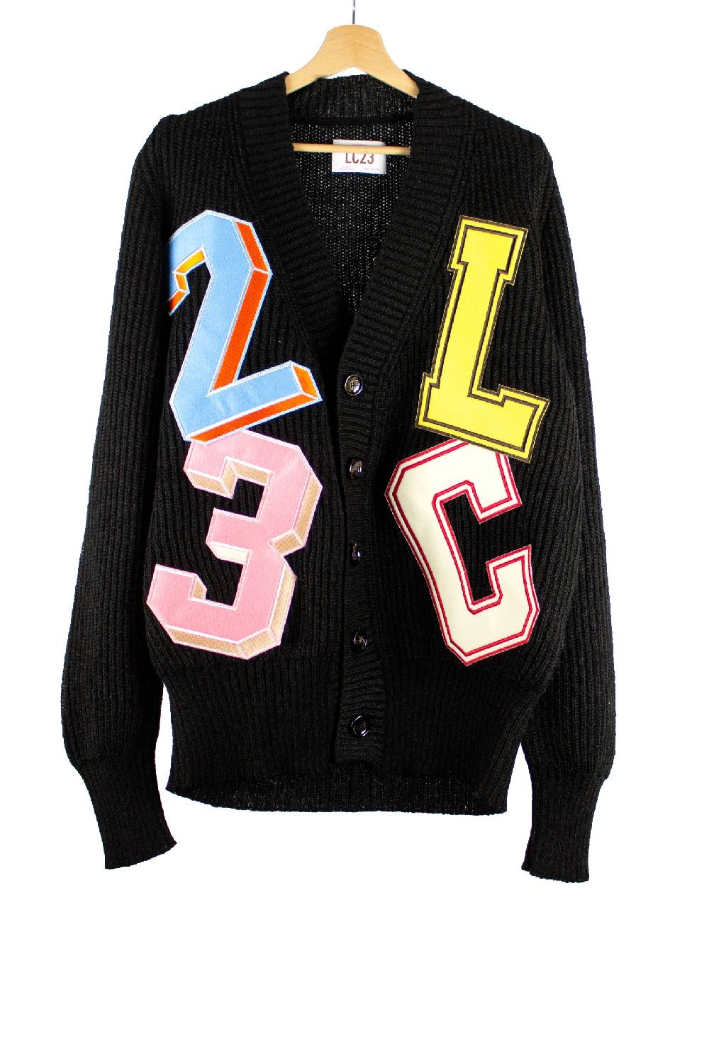 Lc23 Patch Cardigan Black Lightning offer