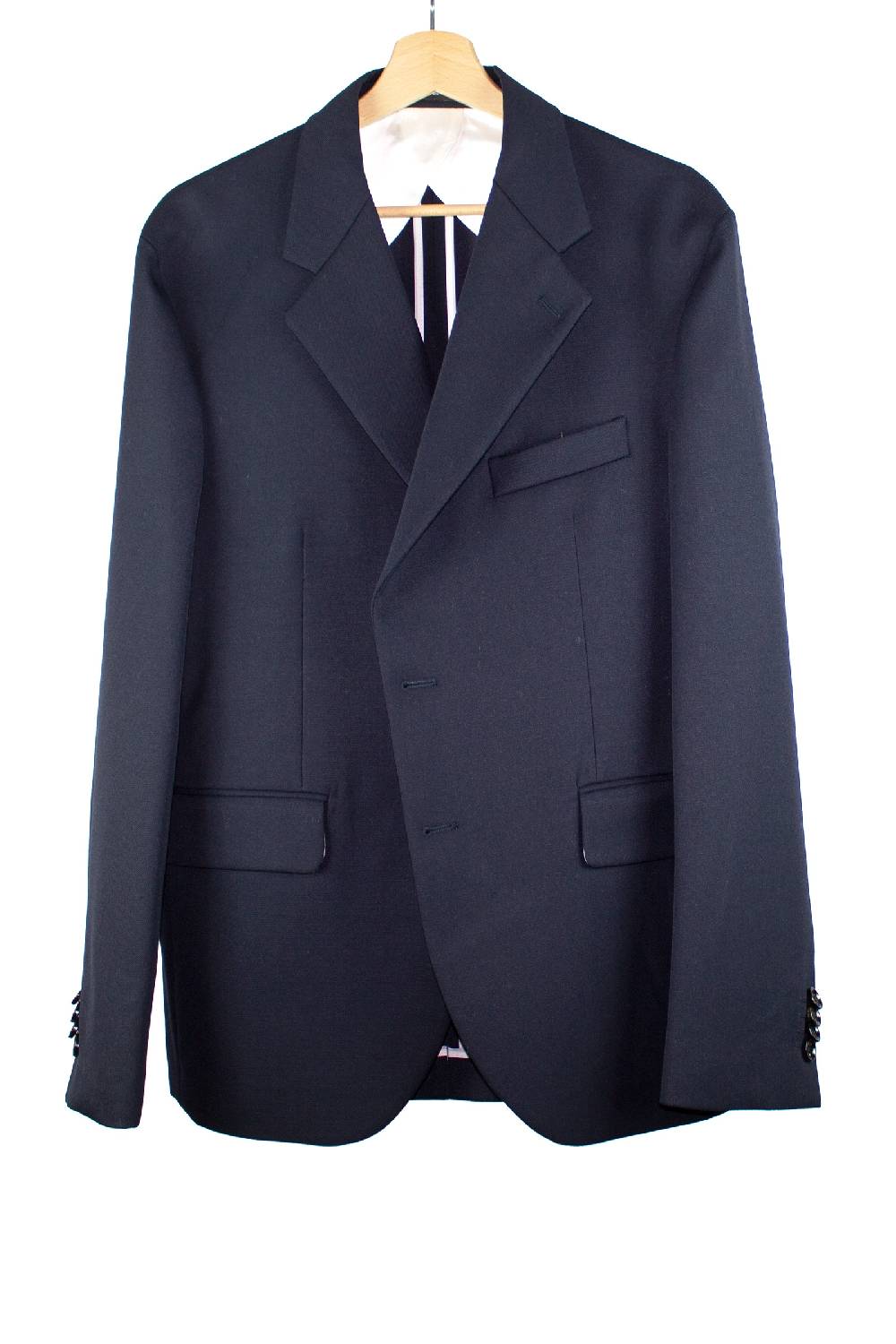 Lc23 Marzotto Wool Navy Blazer Liquidazione