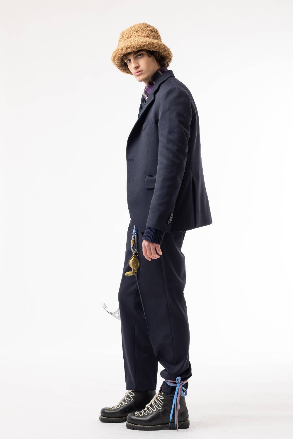 Lc23 Marzotto Wool Navy Blazer Liquidazione