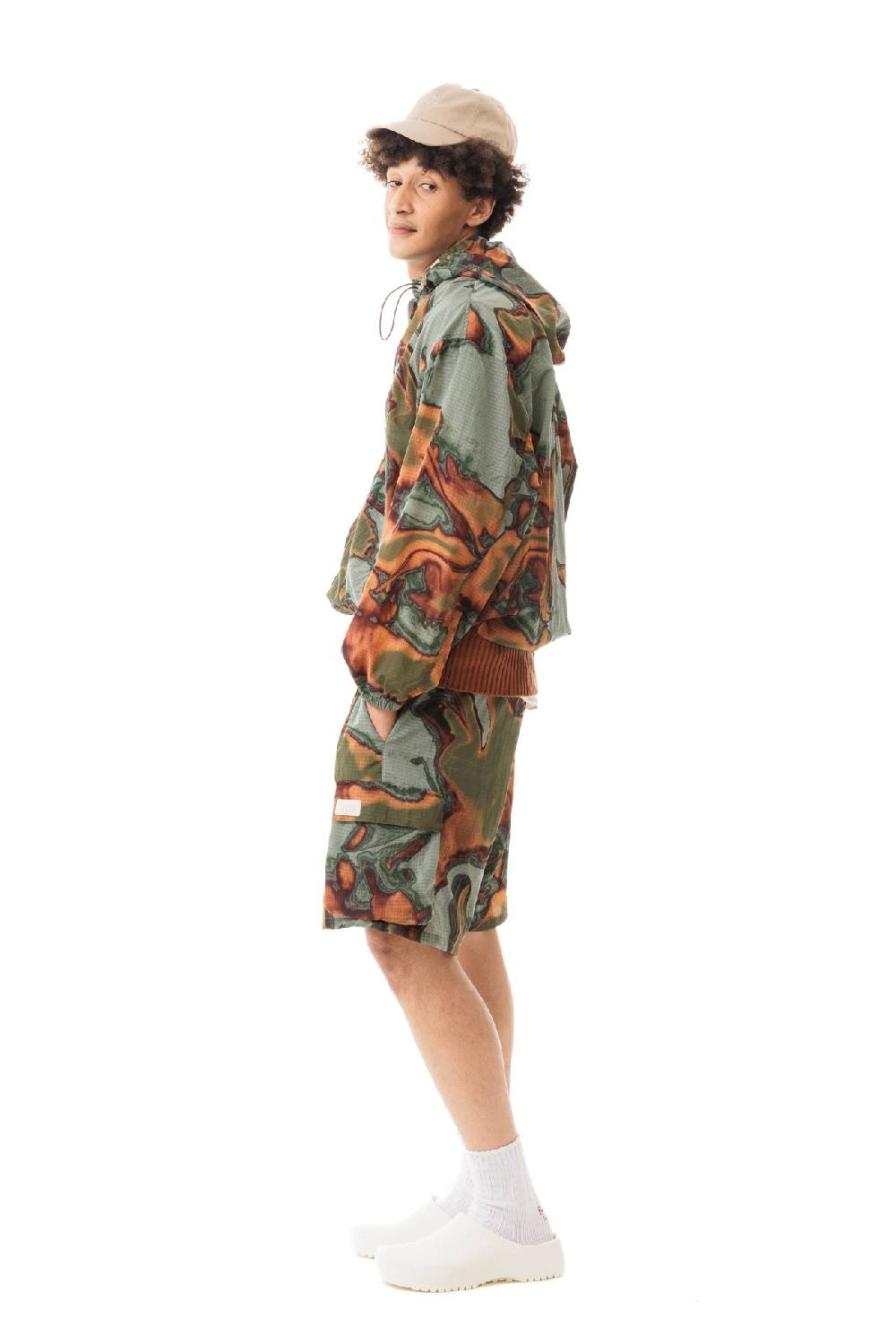 Lc23 Printed Nylon Jacket Only for today