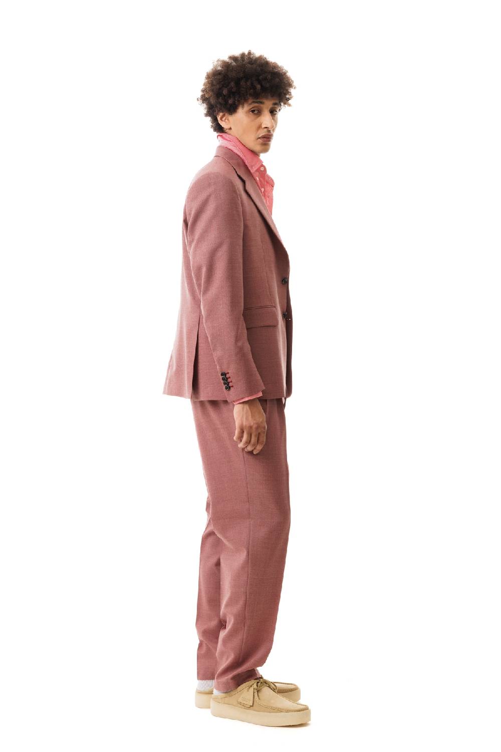 Lc23 Tela Rustica Pink Blazer Sostegno trimestrale