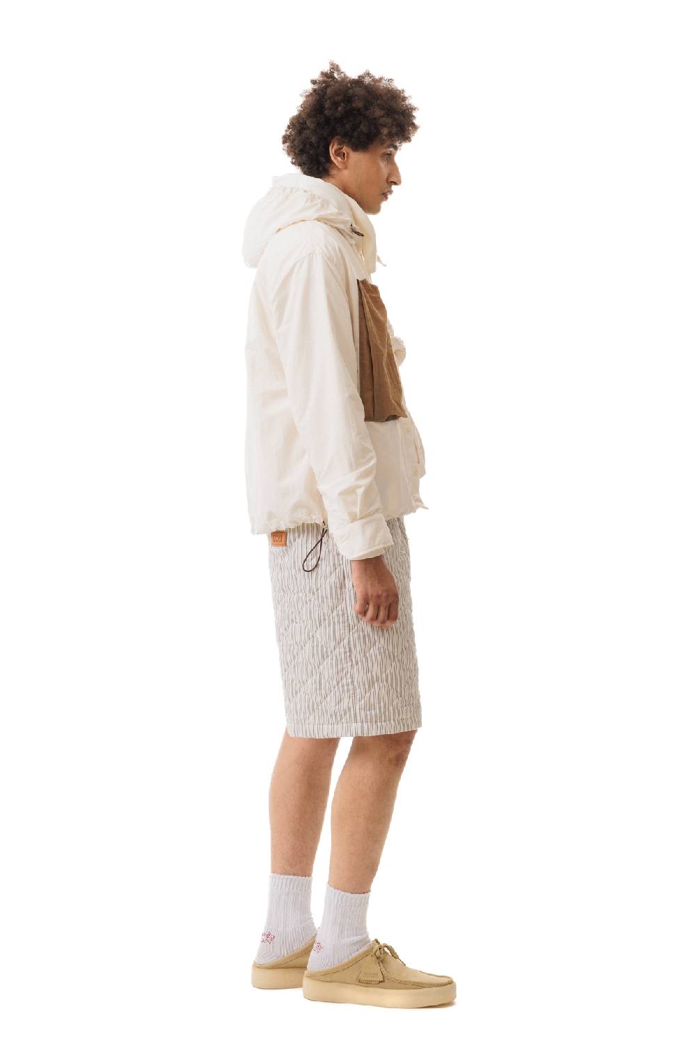 Lc23 Nylon Shirt Cream-Brown Discount Store per i nuovi prodotti