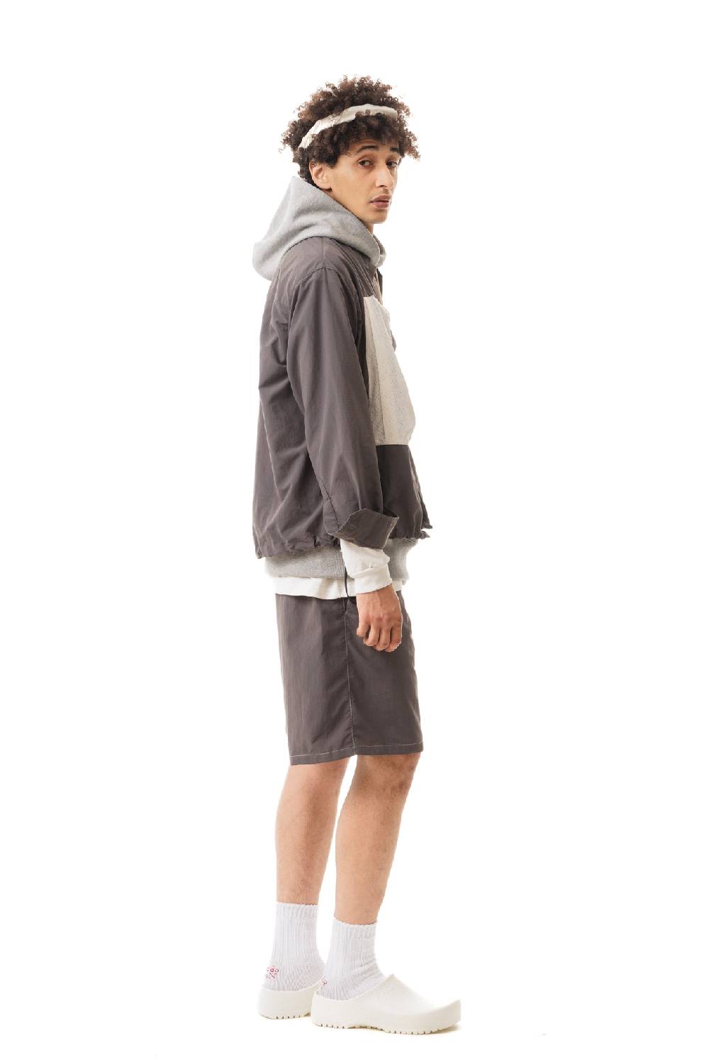 Lc23 Nylon Shirt Grey-Cream Solo un giorno rimasto