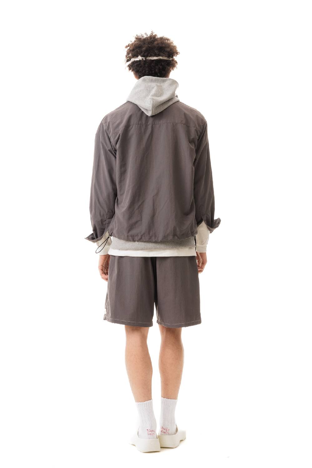 Lc23 Nylon Shirt Grey-Cream Solo un giorno rimasto