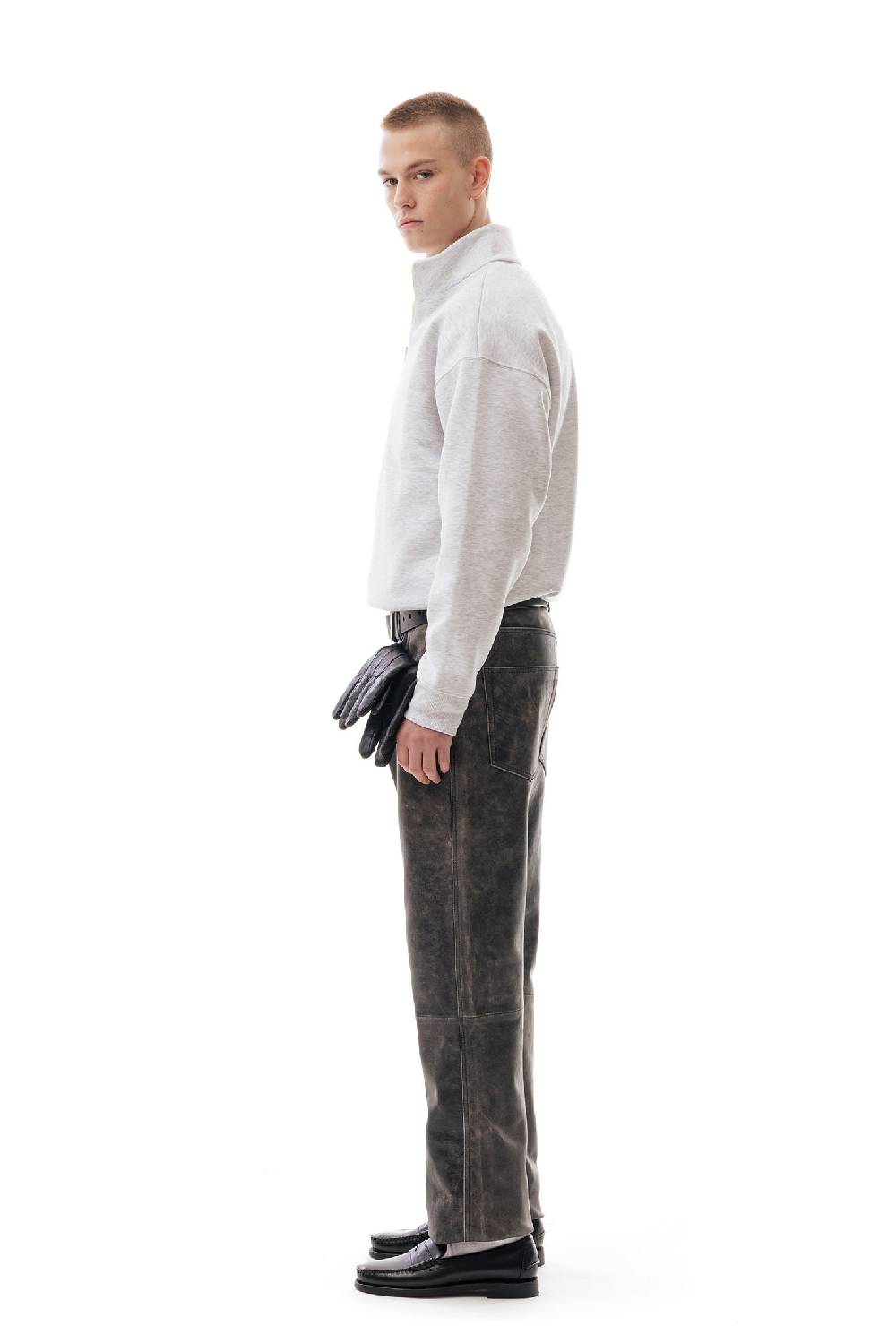 Lc23 Leather Trousers Italy