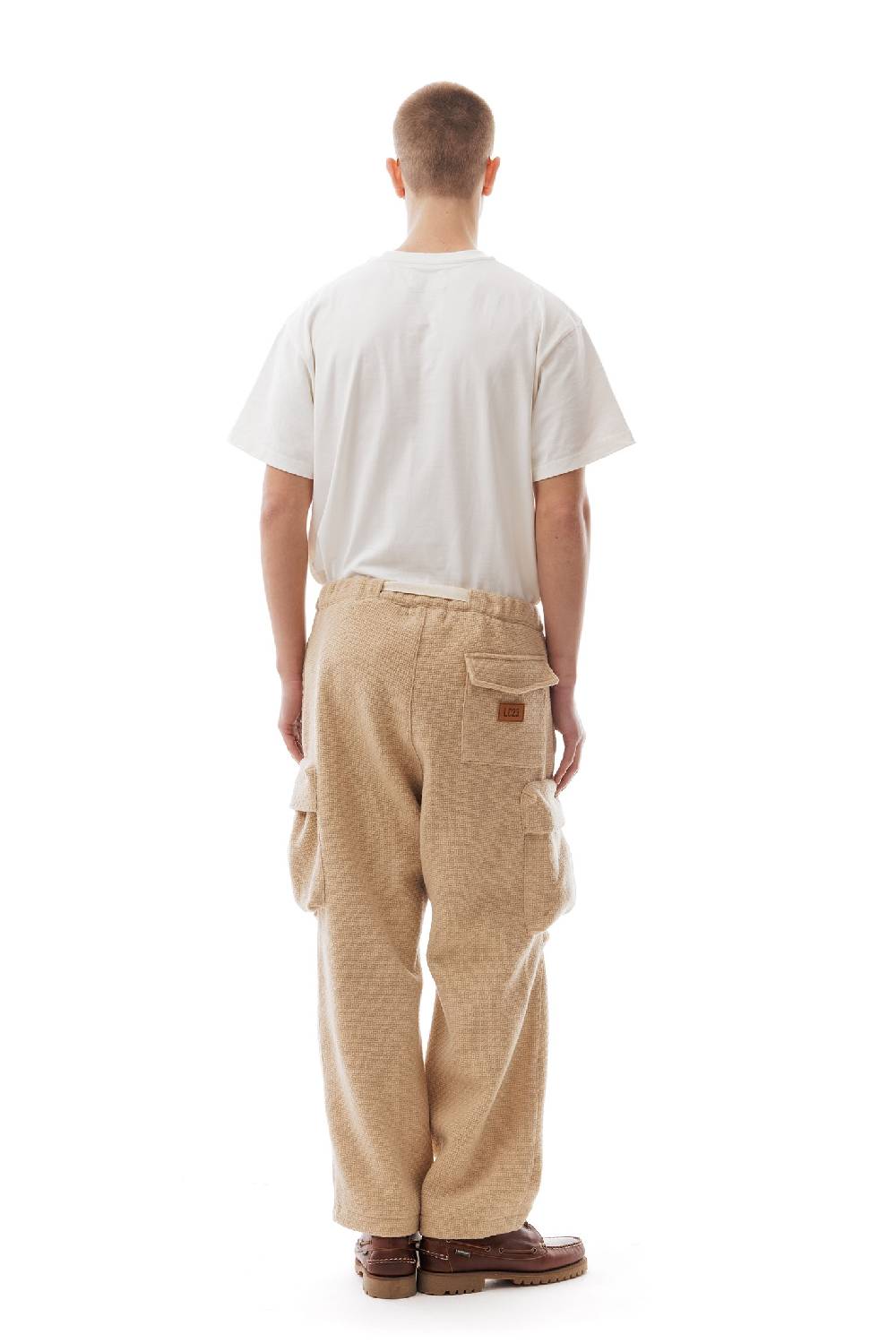Lc23 Wool Cargo Pants Beige Italia